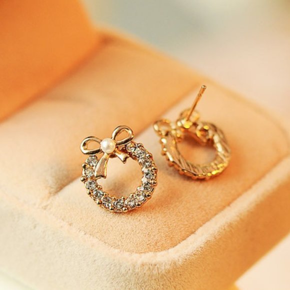 Jewelry Bi Rhinestones Earrings Poshmark